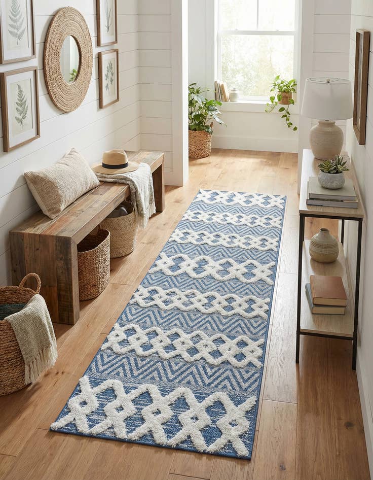 Detail image of 2' 3 x 8' Sabrina Soto Casa Valencia Runner Rug