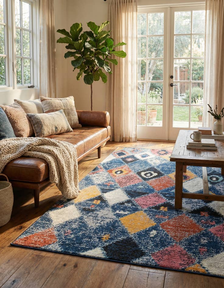 Detail image of 5' x 8' Morocco Rug