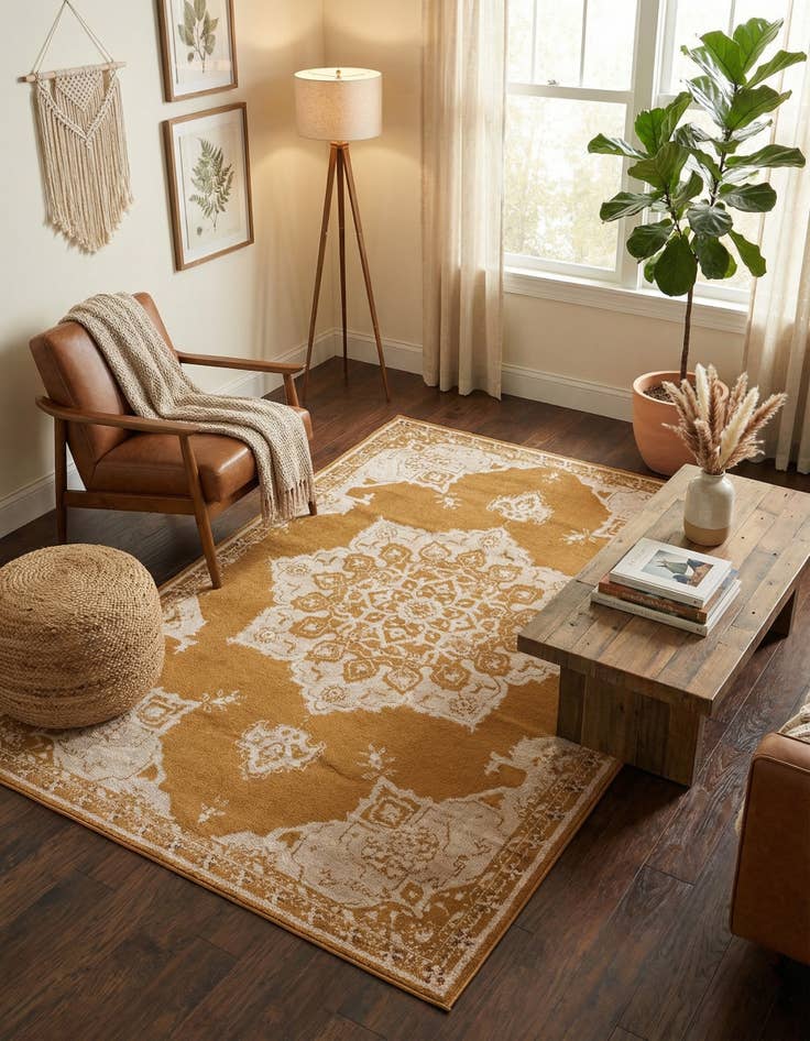 Detail image of 5' x 8' Arcadia Rug