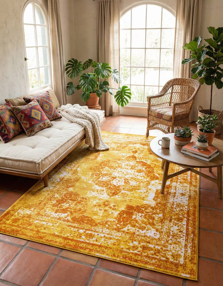 Detail image of 5' 3 x 8' Monte Carlo Rug