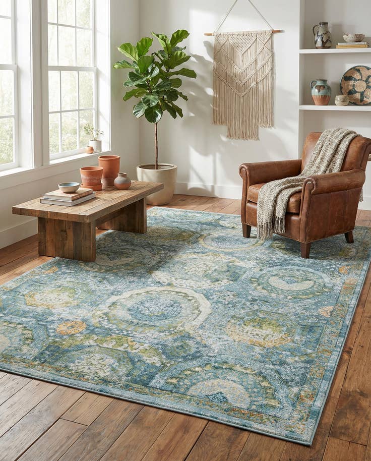 Detail image of 6' x 9' Santiago Rug