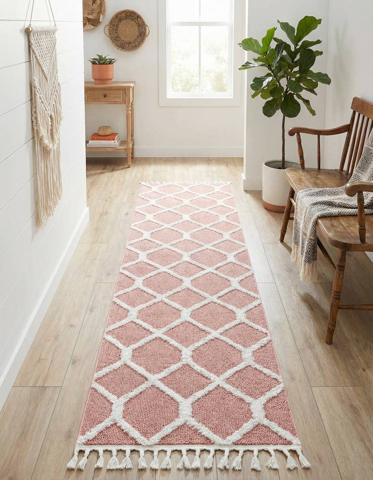 Detail image of 2' 7 x 12' Boho Runner Rug