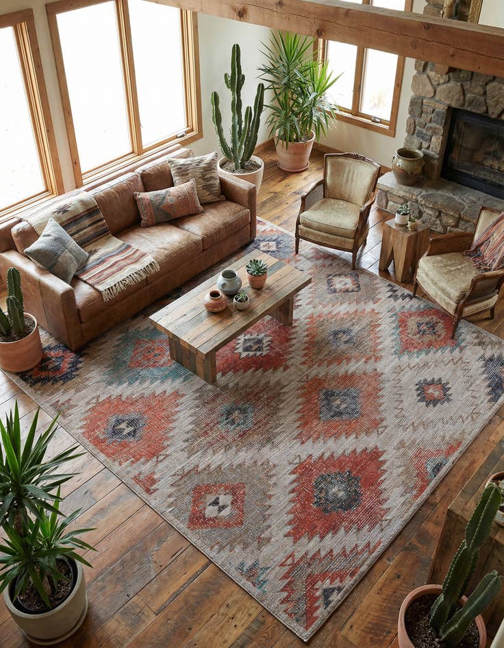 Detail image of 10' 6 x 13' Washable Sisu Rug