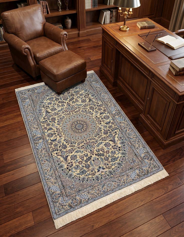 Detail image of 3' 6 x 5' 9 Nain Rug