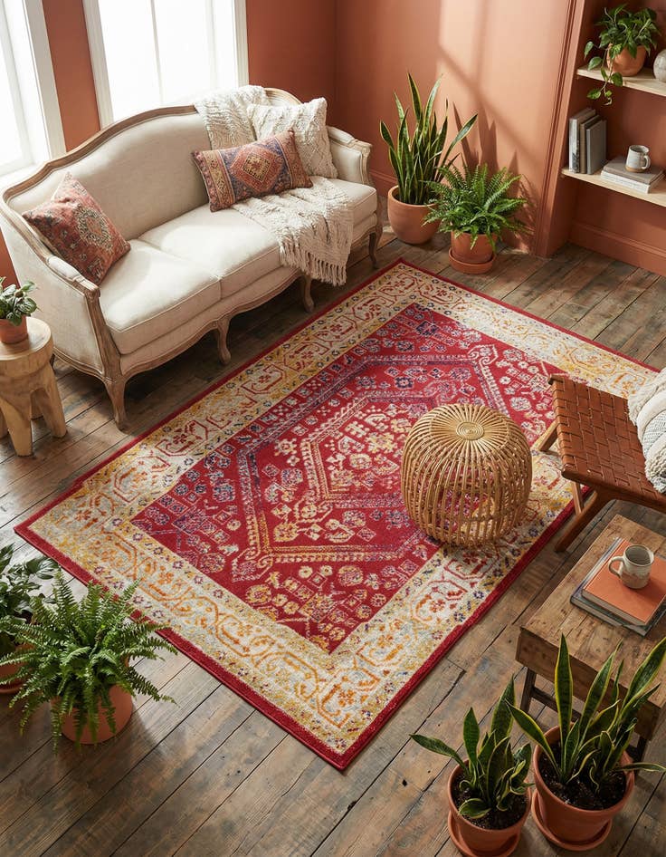 Detail image of 5' x 8' Aurelia Rug