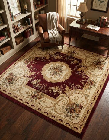 7' 10 x 7' 10 Chateau Square Rug