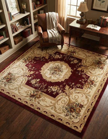 7' 10 x 7' 10 Chateau Square Rug