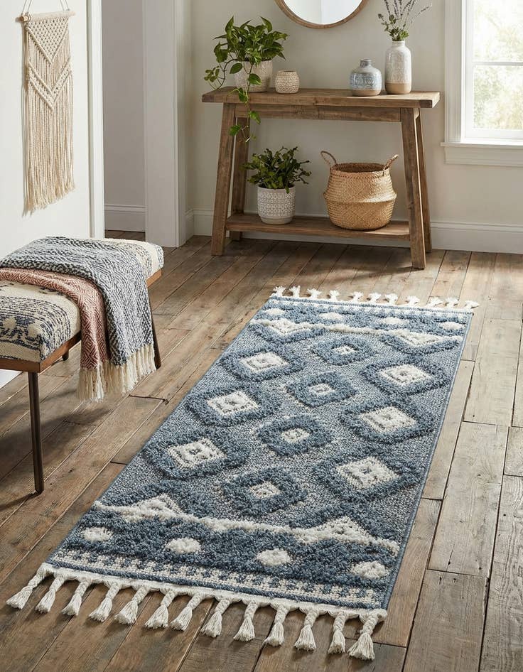 Detail image of 2' x 4' Boho Runner Rug