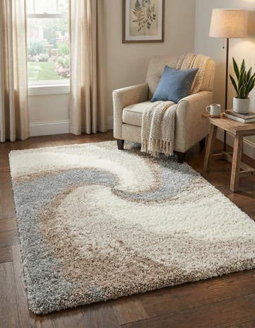 4' x 6' Soft Touch Shag Rug