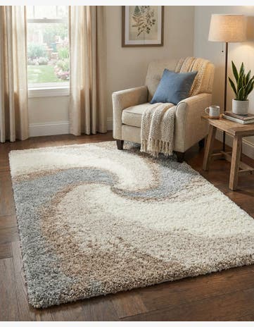 4' x 6' Soft Touch Shag Rug