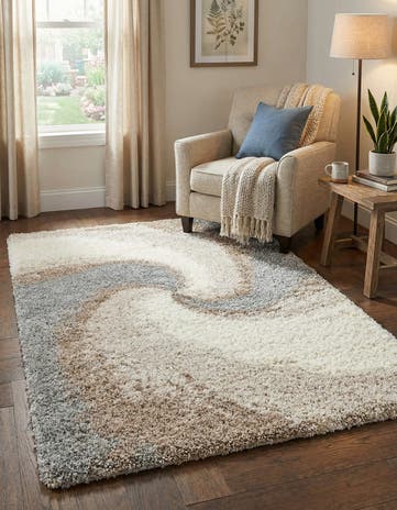 4' x 6' Soft Touch Shag Rug