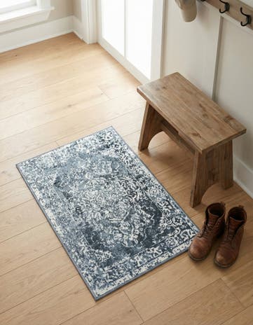 Blue Oxford Rug