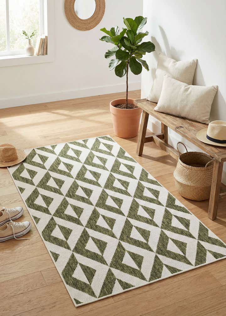 3' x 5' 3 Easy-Clean Jill Zarin Napa Indoor / Outdoor Rug