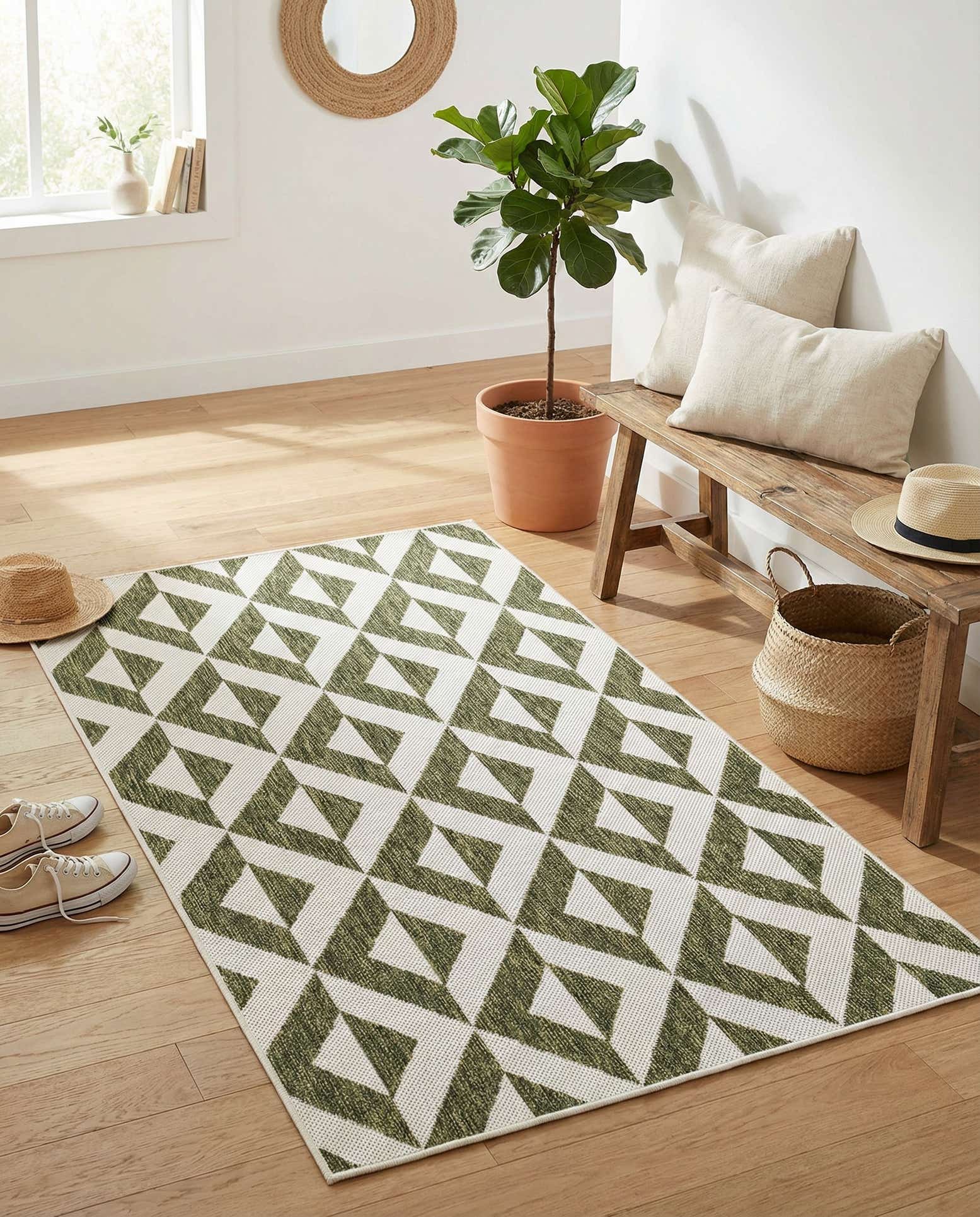 3' x 5' 3 Easy-Clean Jill Zarin Napa Indoor / Outdoor Rug