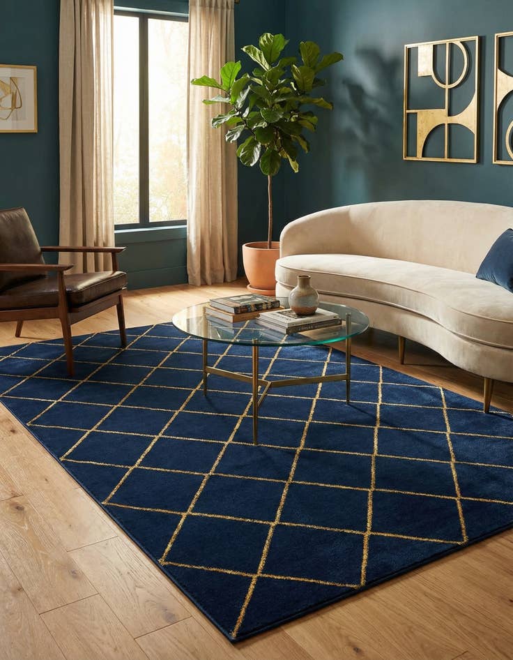 Detail image of 6' x 9' Vogue Geo Rug