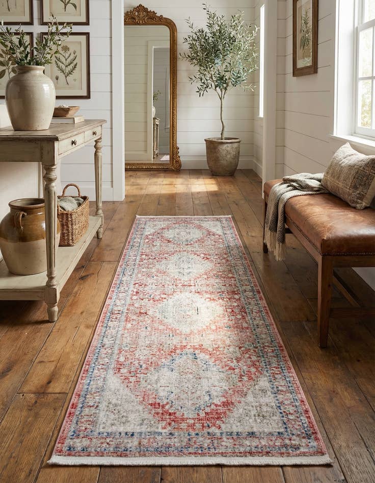 Detail image of 2' 2 x 6' Noble Runner Rug