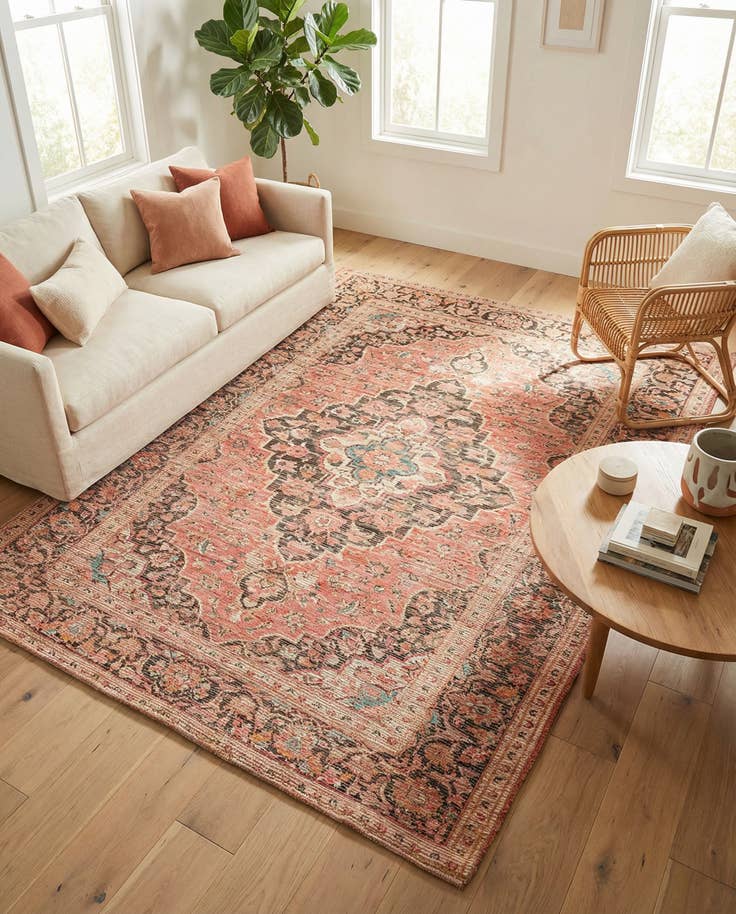 Detail image of 240cm x 305cm Chenille Jute Alfombra