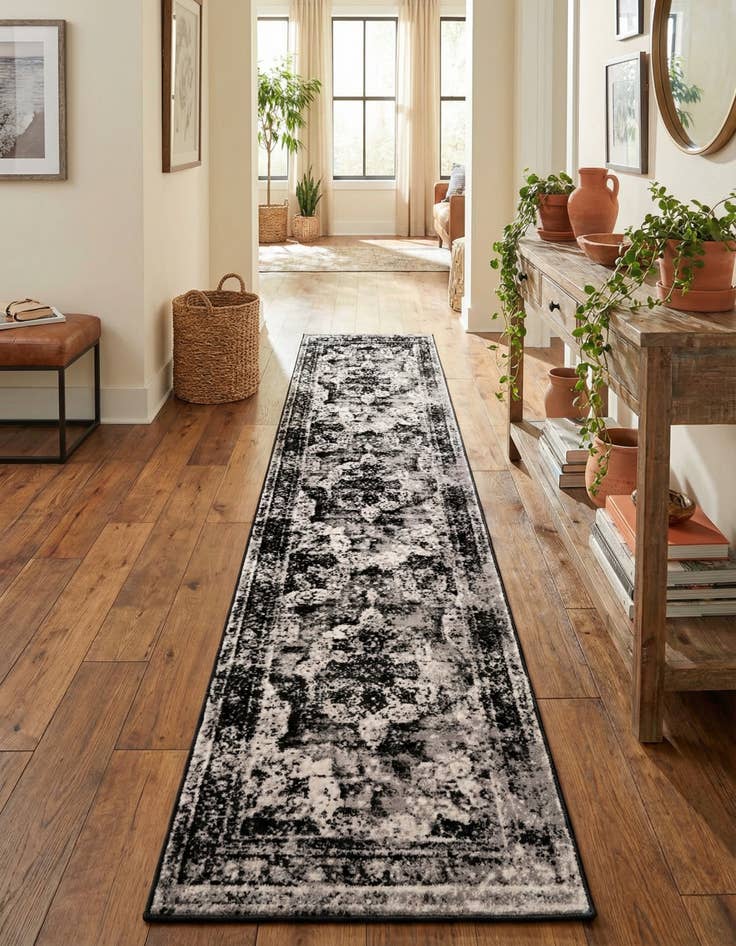 Detail image of 2' 7 x 12' Monaco Runner Rug