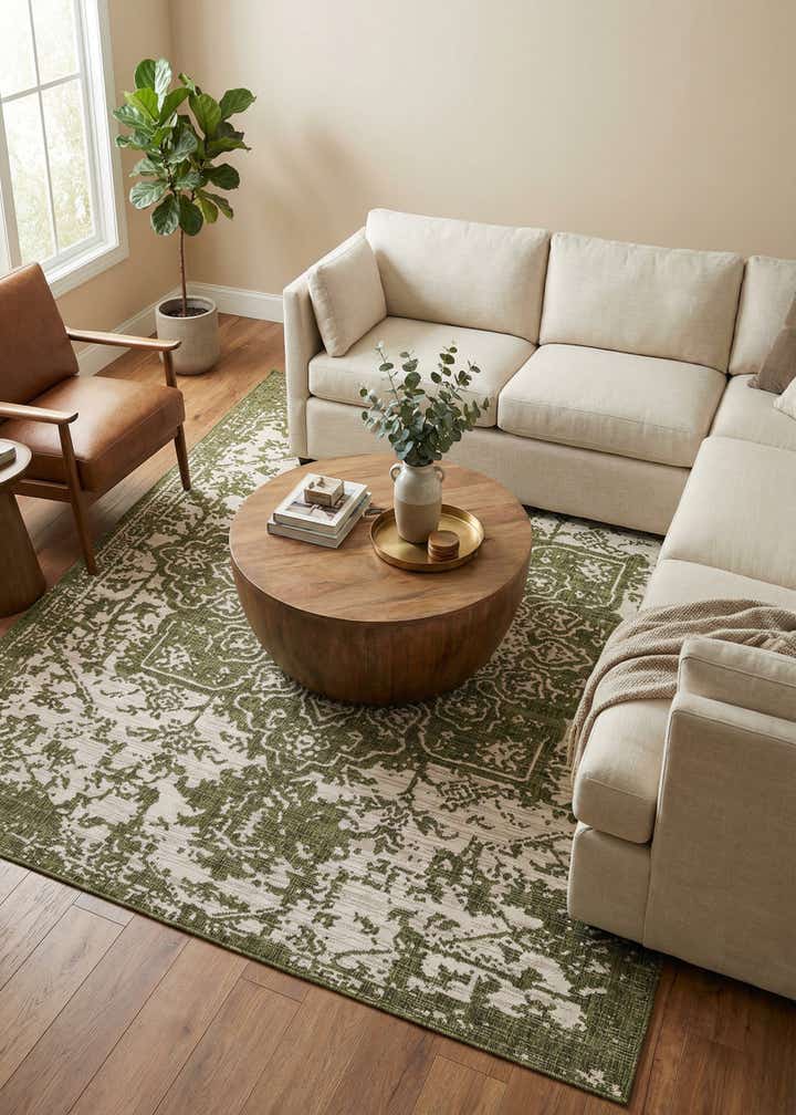 7' 10 x 10' Easy-Clean Jill Zarin Dubai Indoor / Outdoor Rug