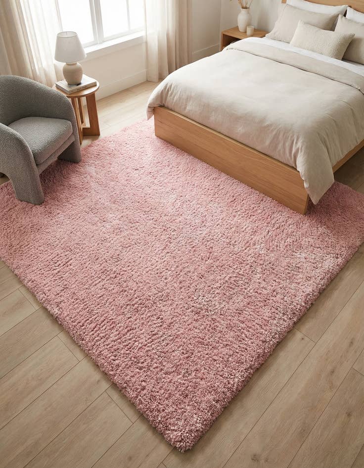 Detail image of 6' 9 x 6' 9 Zermatt Shag Square Rug