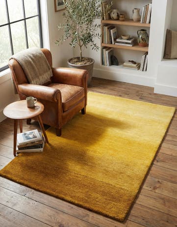 4' 1 x 6' Hand Knotted Kashkuli Gabbeh Wool Rug