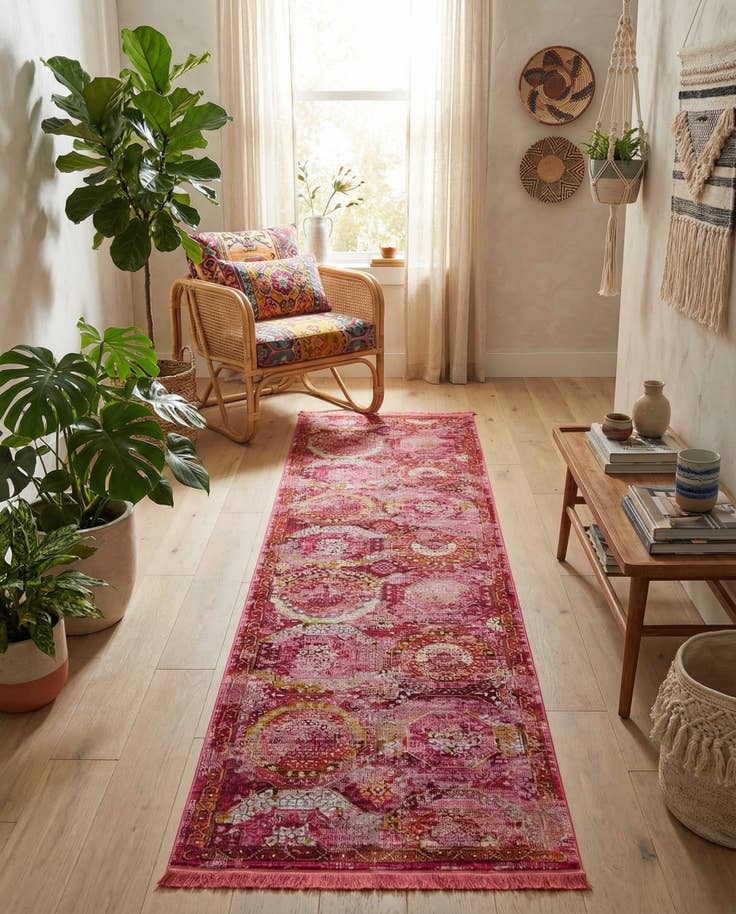 Detail image of 2' 7 x 10' Santiago Runner Rug