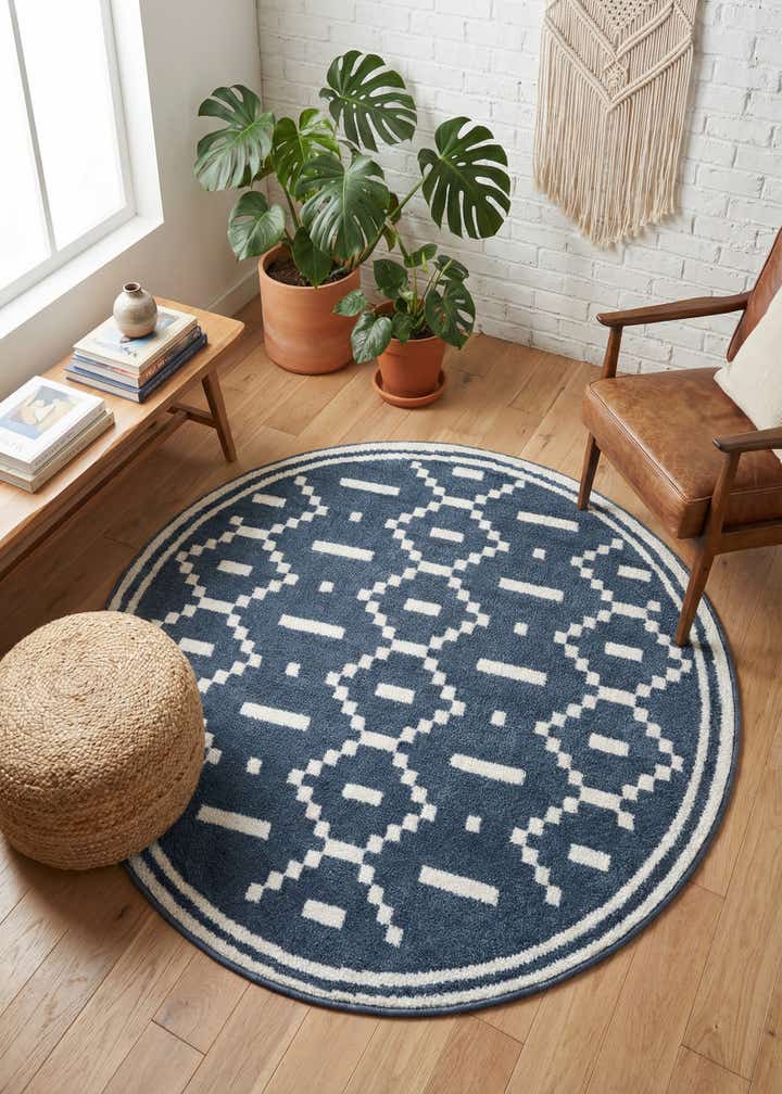 4' x 4' Oslo Round Rug