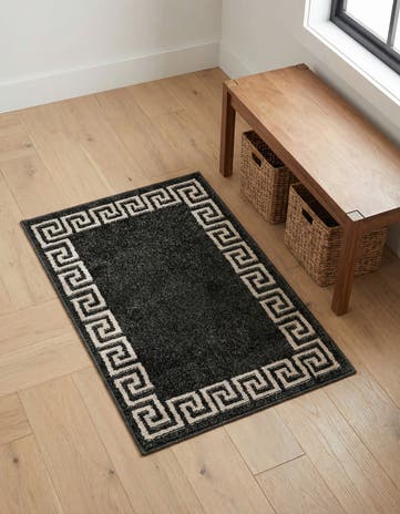 Charcoal Hera Rug