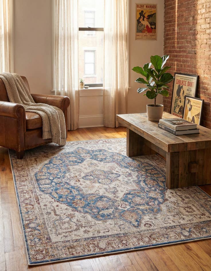 Detail image of 5' 3 x 7' 9 Deepa Rug