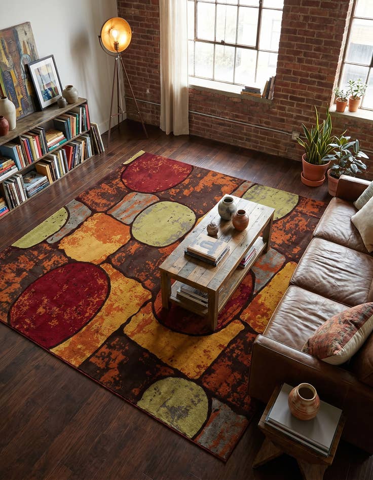 Detail image of 7' 10 x 11' Cafe Rug