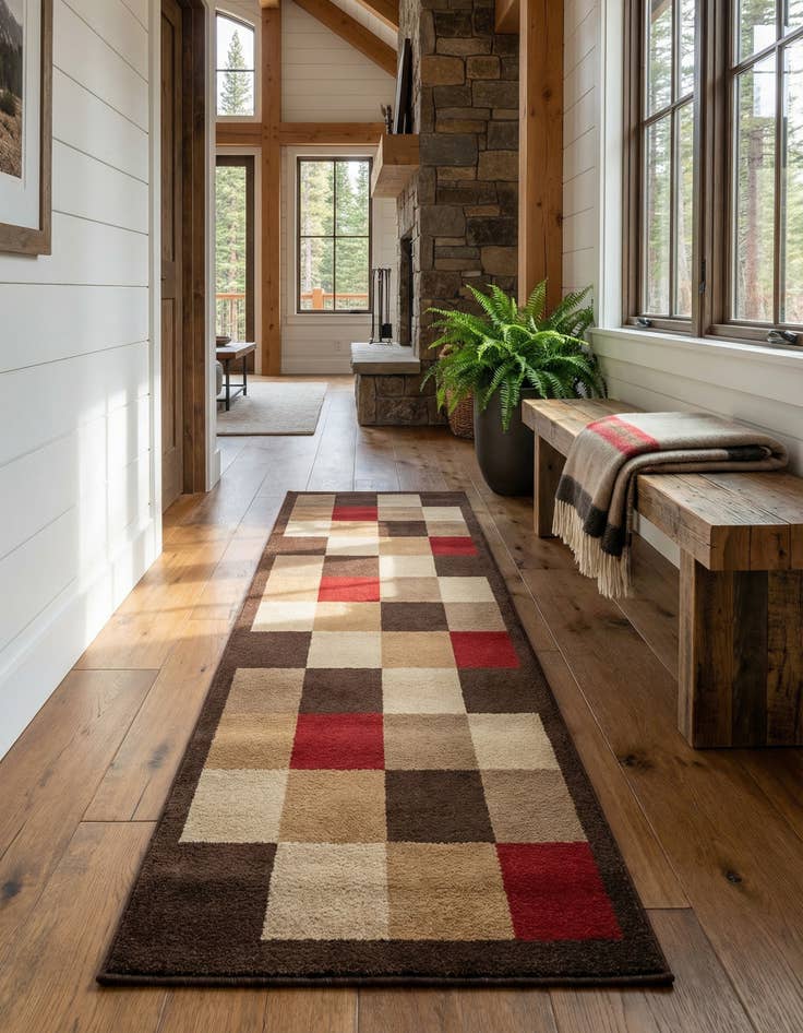 Detail image of 2' 7 x 10' Harvest Runner Rug