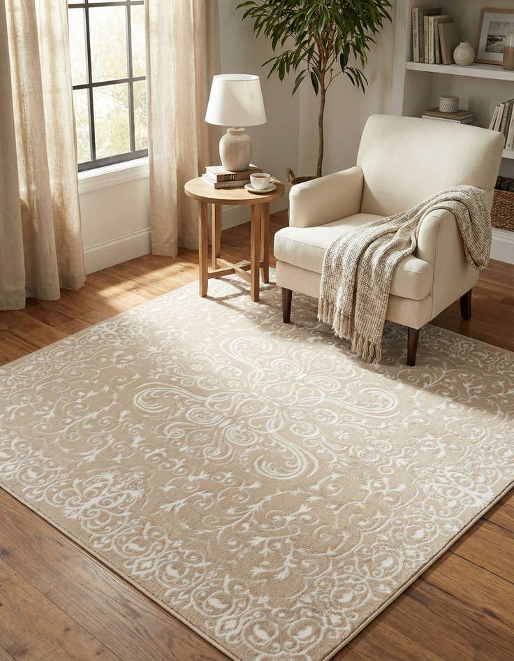 Detail image of 6' x 6' Himalaya Square Rug