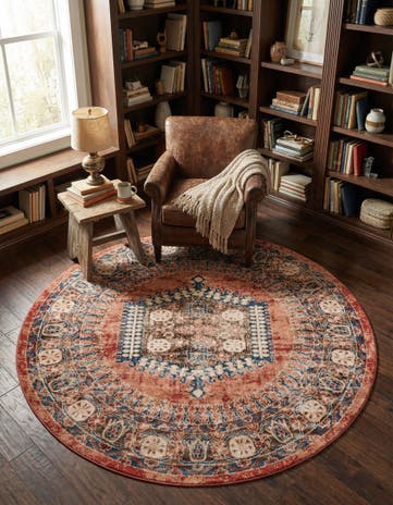 7' x 7' Eden Round Rug