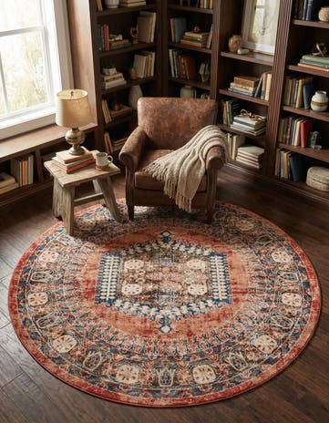 7' x 7' Eden Round Rug