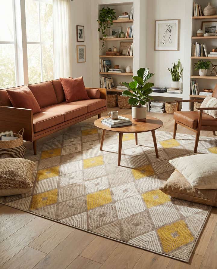 7' 10 x 7' 10 Laguna Square Rug