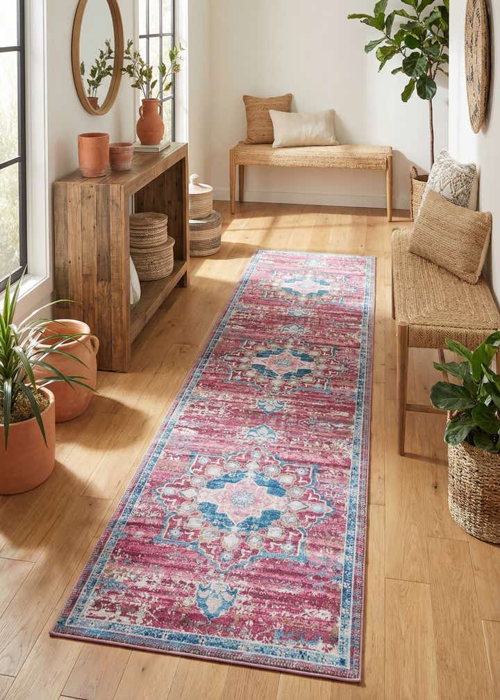 2' x 9' 10 Washable Renaissance Runner Rug