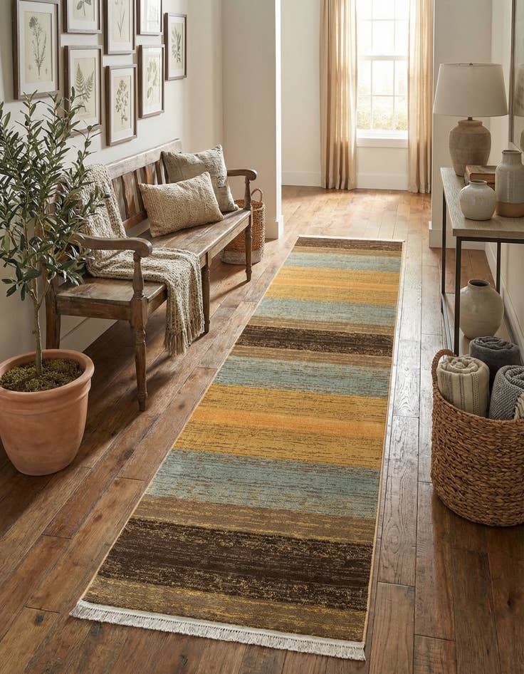 Detail image of 2' 7 x 10' Kashkuli Gabbeh Runner Rug