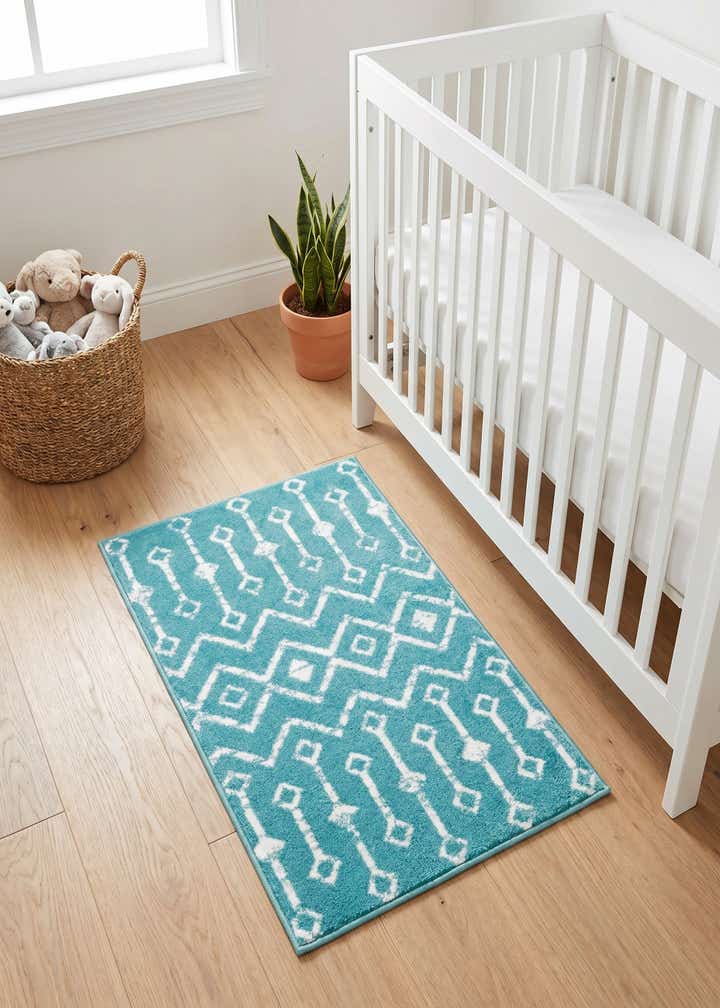 2' x 3' Kasbah Trellis Rug
