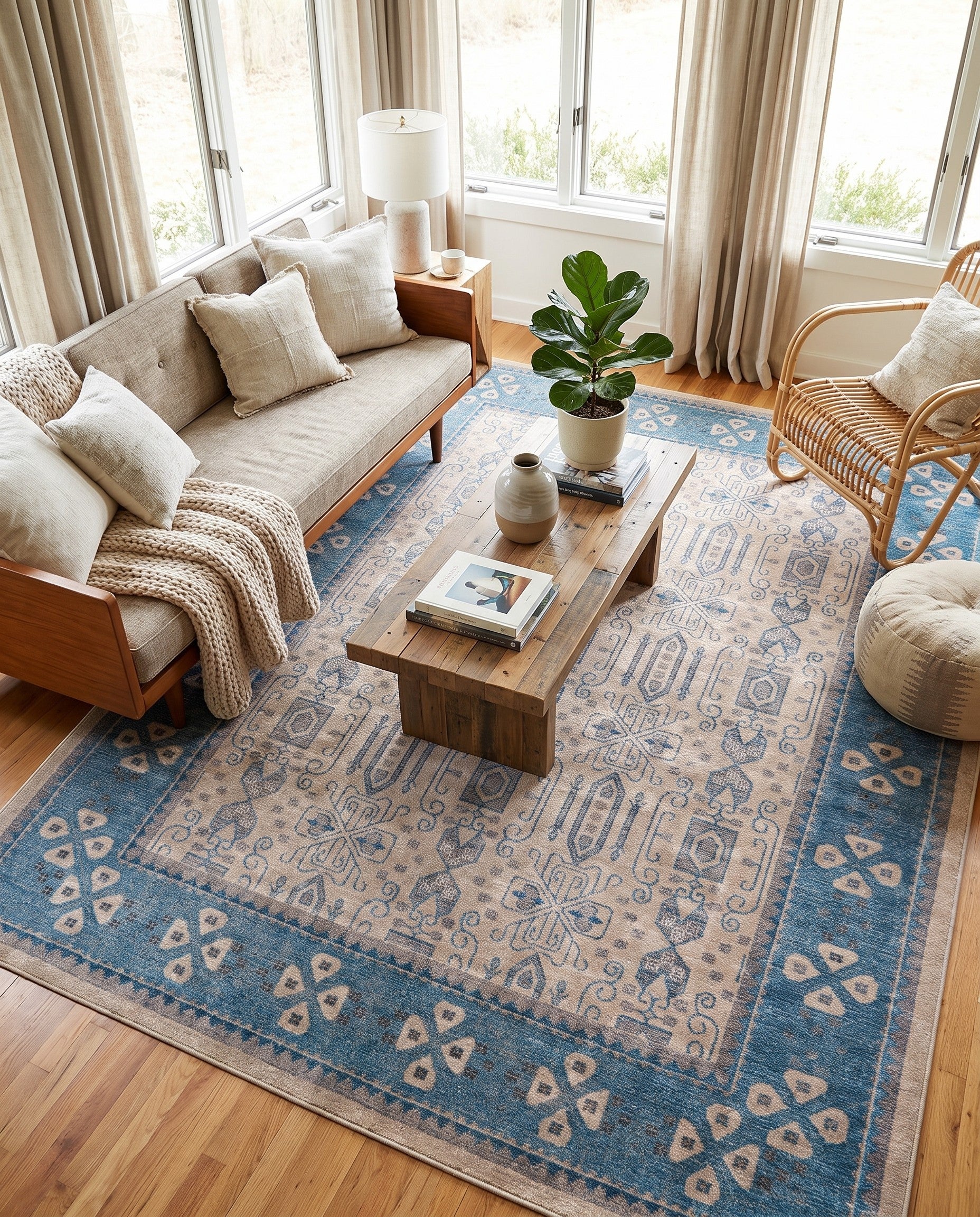 9' x 12' 2 Viola Rug