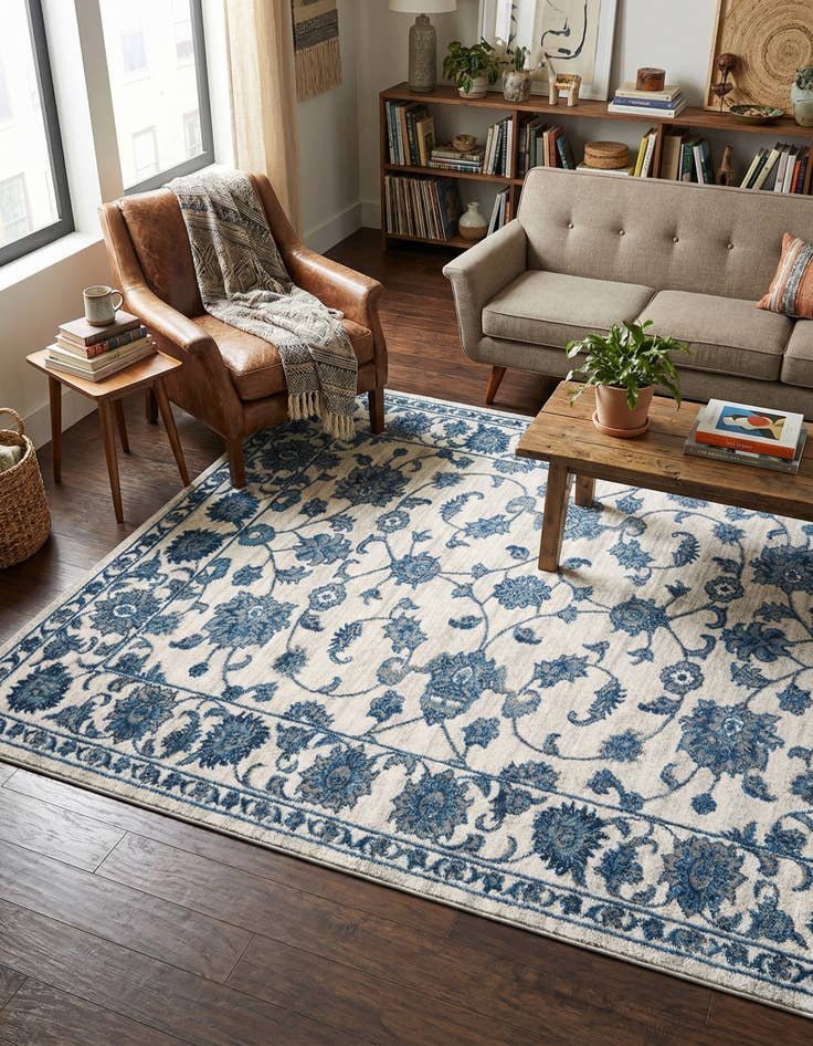 Detail image of 5' 3 x 7' Boston Rug