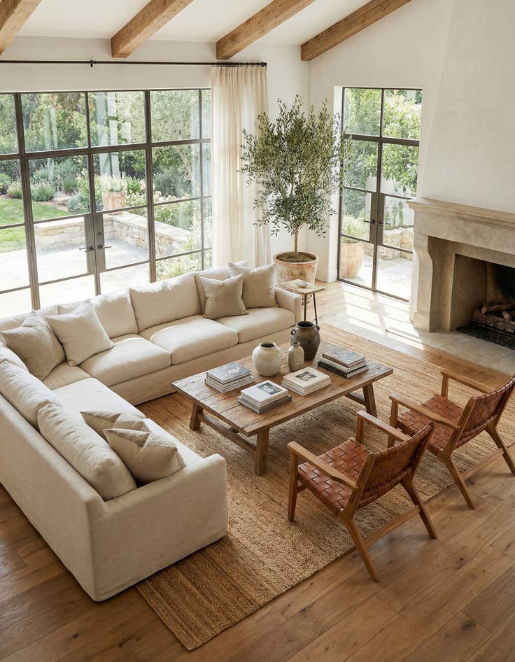 Detail image of 7' 10 x 10'  Hand Braided Jute Luxe Rug