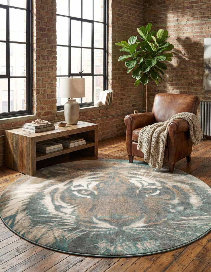 Detail image of 10' x 10' Savannah Round Rug
