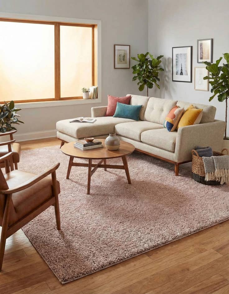 Detail image of 9' 4 x 12' Jill Zarin Shaggy Chic Rug