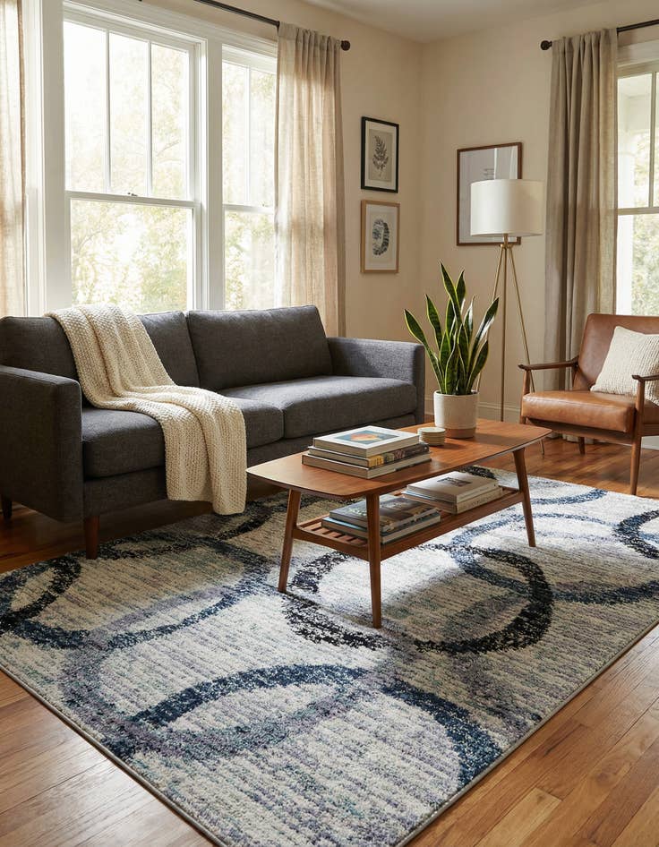 Detail image of 5' 3 x 8' Tucson Rug