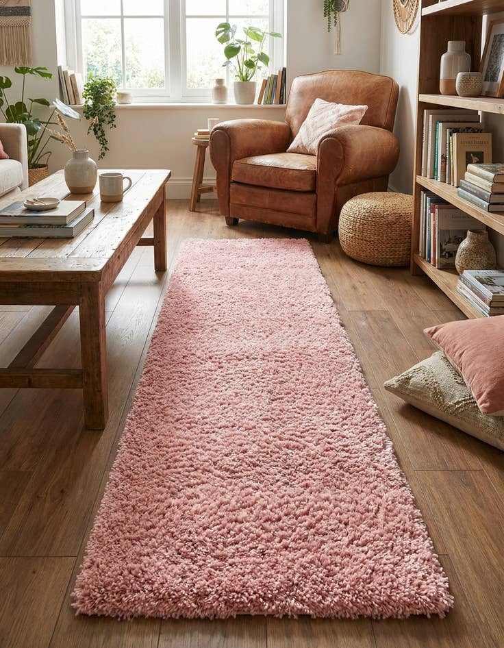 Detail image of 2' 6 x 10' Everyday Shag Runner Rug