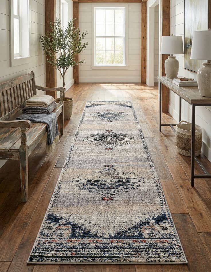 Detail image of 2' 7 x 12' Tucson Runner Rug