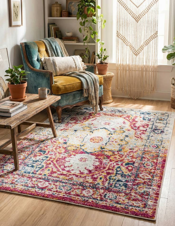 Detail image of 4' x 6' Madeline Vintage Rug