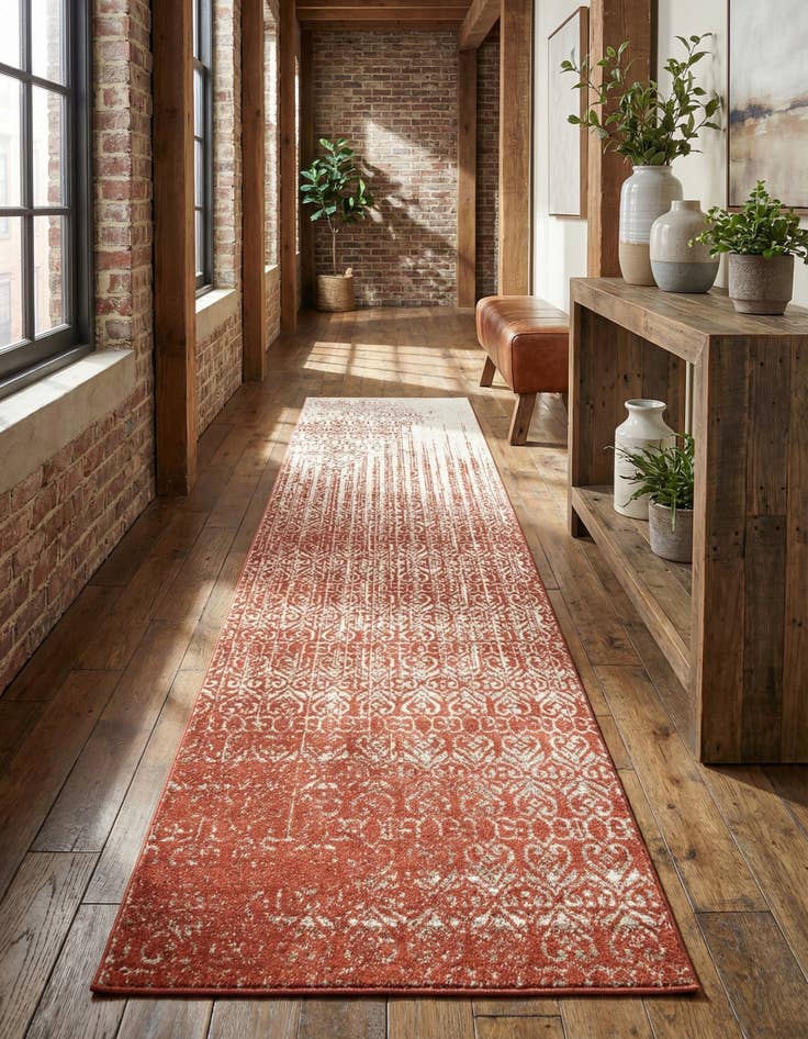 Detail image of  2' 7 x 10' Angelica Runner Rug