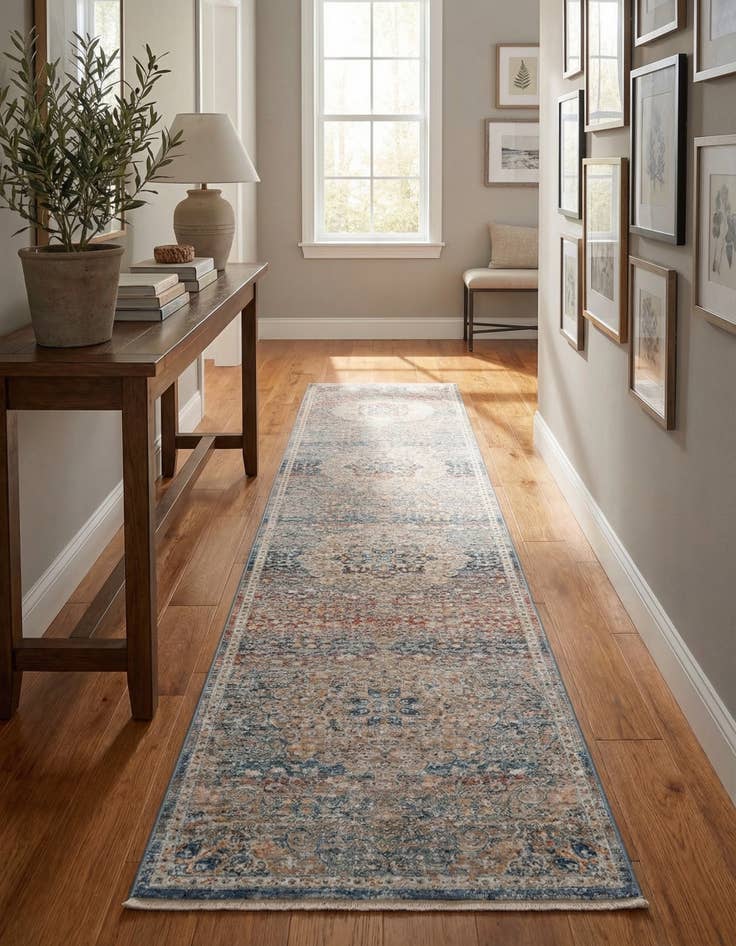 Detail image of 2' 7 x 13' Newport Runner Rug