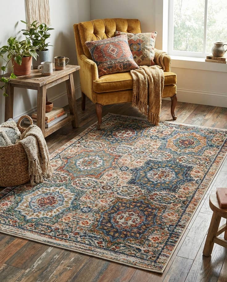 Detail image of 3' 3 x 5' 3 Isabella Rug
